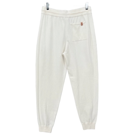 Lunya Cozy Cotton Silk Jogger Drawstring Pull On Sincere White NWT - Picture 6 of 8